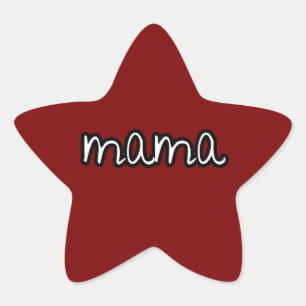 Mama Stern-Aufkleber