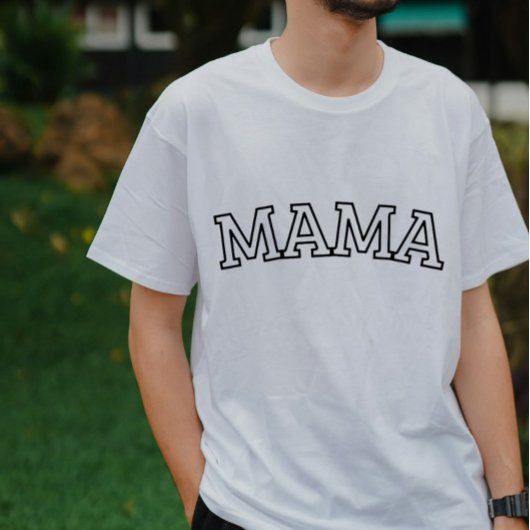 Mama - Stilvolles und komfortables T-Shirt zum Mut