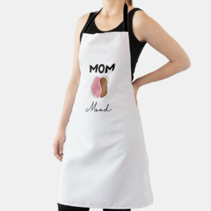 Mama-Stimmung Kaffee Gehirn Minimalistisches Desig Schürze