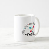 Mama Strong Lovely Schöne Schöne Furchtlos Kaffeetasse (VorderseiteRechts)