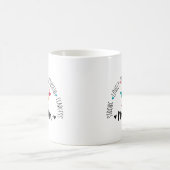 Mama Strong Lovely Schöne Schöne Furchtlos Kaffeetasse (Mittel)