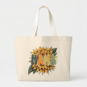 MAMA Sunflower Jumbo Stoffbeutel (Vorne)