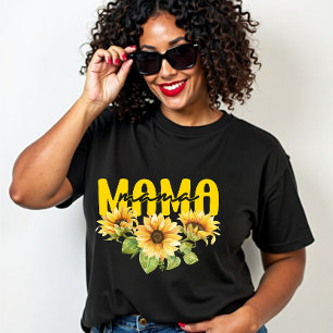 Mama Sunflower Sunshine - fröhliches Blumendesign T-Shirt