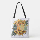 MAMA Sunflower Tasche (Rückseite)