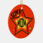 Mama Super Star Mutter Weihnachtsschmuck (Rechts)
