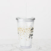 Mama Superhero-Muttertag personalisiert mit Namen Acryltrinkbecher (Rechts)