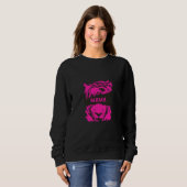 Mama Sweatshirt mit Tiger Print (Vorne ganz)