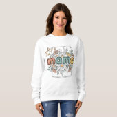 Mama Sweatshirt Stylish Mom Pullover Perfect Gift (Vorne ganz)