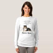 Mama-T - Shirt für die Tri-Color-Sheltie (Vorne ganz)