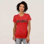 MAMA-T - Shirt mit Blumenausschnitt (Vorne ganz)