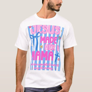 Mama T-Shirt Trendiges minimalistisches Mama-Shi