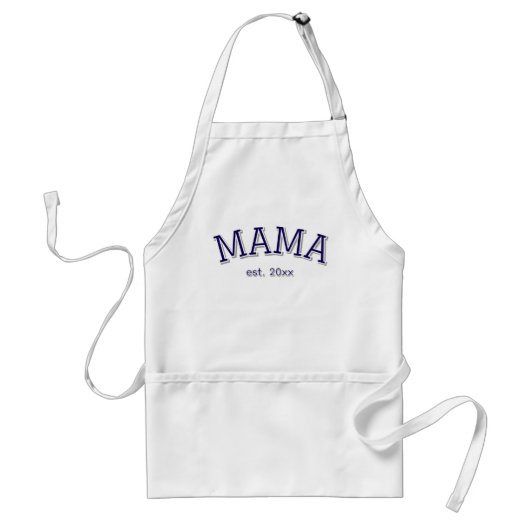 Mama 🍳 Tagesgeschenk Personalisierter Mütter Schürze (Vorne)