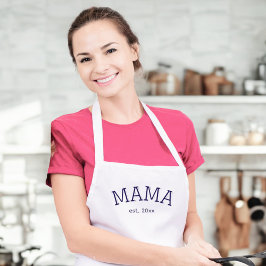 Mama 🍳 Tagesgeschenk Personalisierter Mütter Schürze