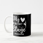 Mama-Tanz-Mutter einer Tänzerin Mama Kaffeetasse (Links)