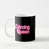 Mama Tanzen Queen Dancing 70er Disco Bachelor Kaffeetasse (Links)