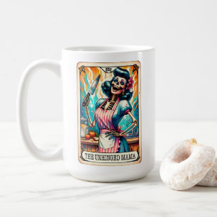 Mama-Tarot-Karte entwirren Kaffeetasse