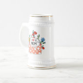 Mama Tasse I Liebe Sie Mama Beer Stein (Vorderseite Links)