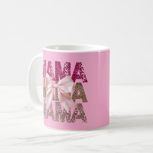 MAMA-Tasse Kaffeetasse (Vorderseite Links)