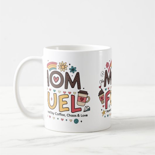 Mama Tasse - "Mama Fuel" Kaffeecup (Links)