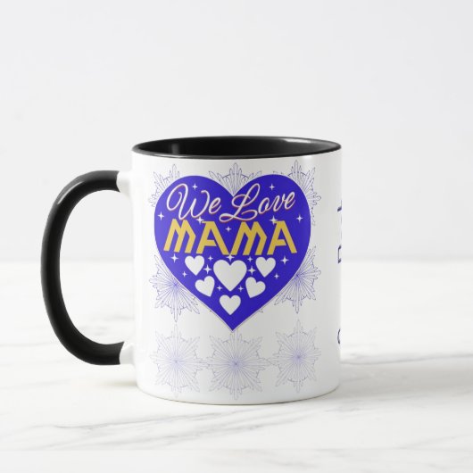 Mama Tasse - Minimalistische Mama Kaffeecup (Links)
