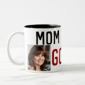 Mama Tasse Moderne Mama Beste Mama GOAT Kaffee Tas (Links)