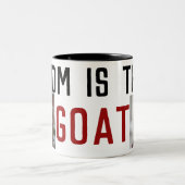 Mama Tasse Moderne Mama Beste Mama GOAT Kaffee Tas (Mittel)