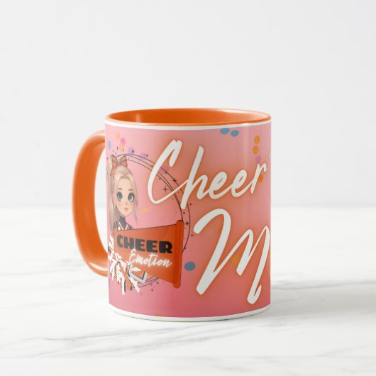 Mama Tasse (Orange) (Vorderseite Links)