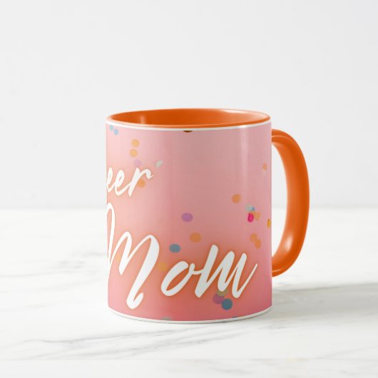 Mama Tasse (Orange) (VorderseiteRechts)