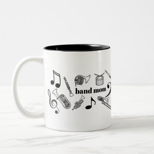 Mama-Tasse Zweifarbige Tasse (Links)