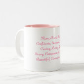 Mama-Tasse Zweifarbige Tasse (Vorderseite Links)