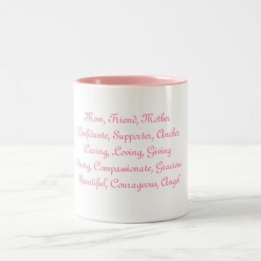 Mama-Tasse Zweifarbige Tasse (Mittel)