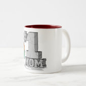 Mama-Tasse Zweifarbige Tasse (VorderseiteRechts)