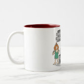 Mama-Tasse Zweifarbige Tasse (Links)