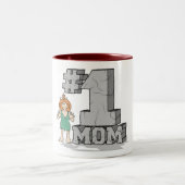 Mama-Tasse Zweifarbige Tasse (Mittel)