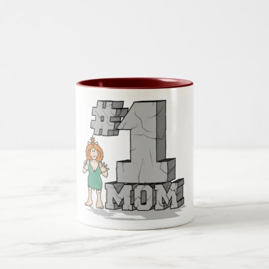 Mama-Tasse Zweifarbige Tasse (Mittel)