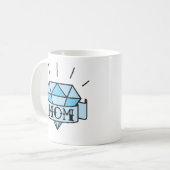 Mama Tattoo Style Diamond Kaffee Tasse (Vorderseite Links)