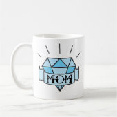 Mama Tattoo Style Diamond Kaffee Tasse (Links)