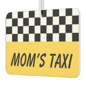 Mama Taxi Auto Air Freshener Geschenk Autolufterfrischer (Links)