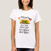 MAMA TAXI T - Shirt lustige Mama Mem Taxi (Vorderseite)