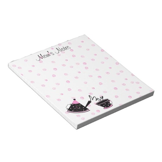 Mama Tee Pot Notepad Notizblock (angewinkelt)