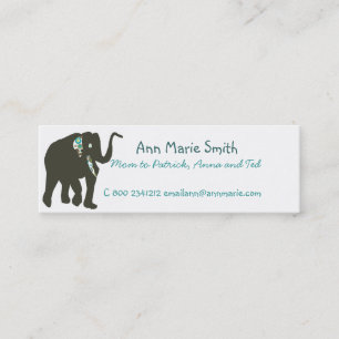 Mama-Telefonkarte Telefonnummerkarte