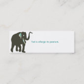 Mama-Telefonkarte Telefonnummerkarte (Rückseite)