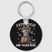 Mama teuer Schwierigkeiten & Amp; Reden zu Hallowe Schlüsselanhänger (Vorderseite)