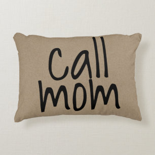 Mama Text-Mama-Throw-Kopfkissen Dekokissen