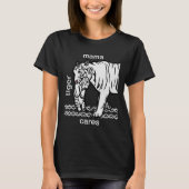 Mama Tiger Cares T-Shirt (Vorderseite)