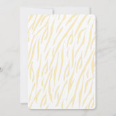 Mama Tiger Cub Gender Neutral Baby Shower Card Einladung (Rückseite)