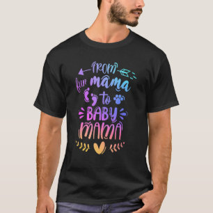 Mama to Baby Mama Hunde Katze Besitzer Junge Mutte T-Shirt