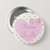 Mama to Be Baby Shooting Button (Vorne & Hinten)