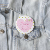 Mama to Be Baby Shooting Button (Beispiel)