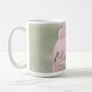 Mama-to-be-Foto Babyduschgeschenk Kaffeetasse
